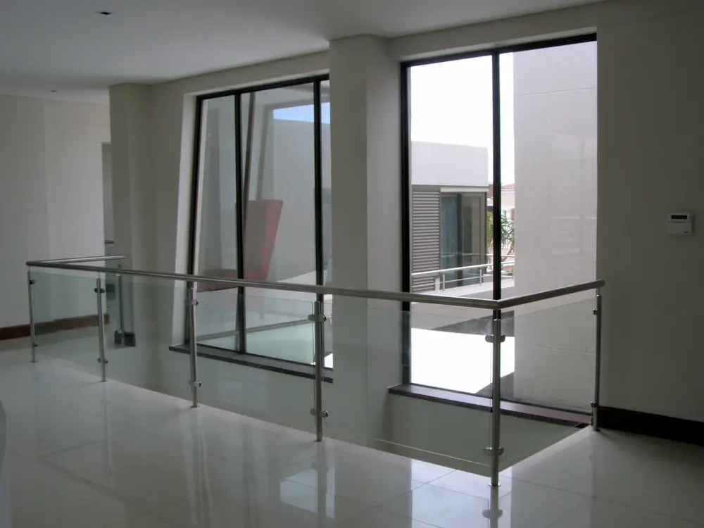 Frameless glass balustrades, Cape Town