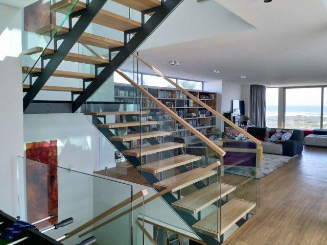 Custom steel staircase, Cape Town